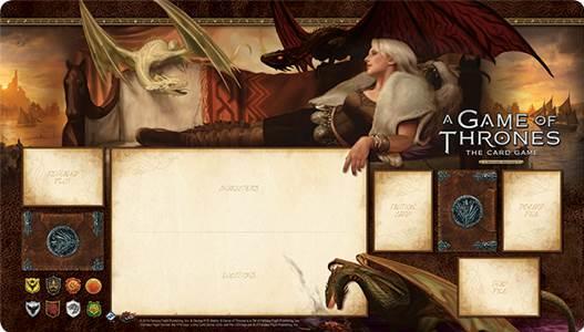 A Game of Thrones Card Game (2nd Edition): Stormborn Playmat 