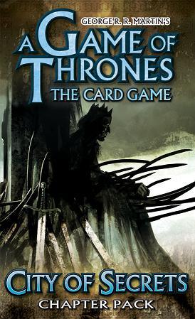 A Game of Thrones LCG: City of Secrets (Revised) (SALE) 