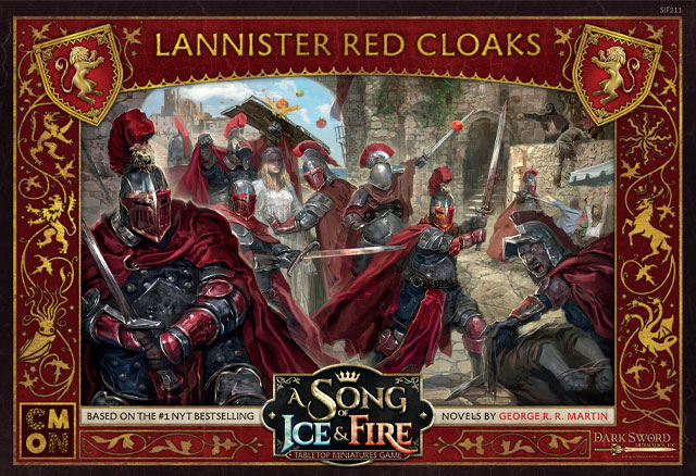 A Song of Ice & Fire: Lannister - Red Cloaks  