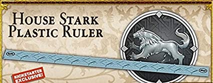 A Song of Ice & Fire: Stark: Plastic Ruler 