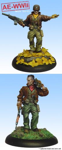 AE-WWII: American Officer/NCO 