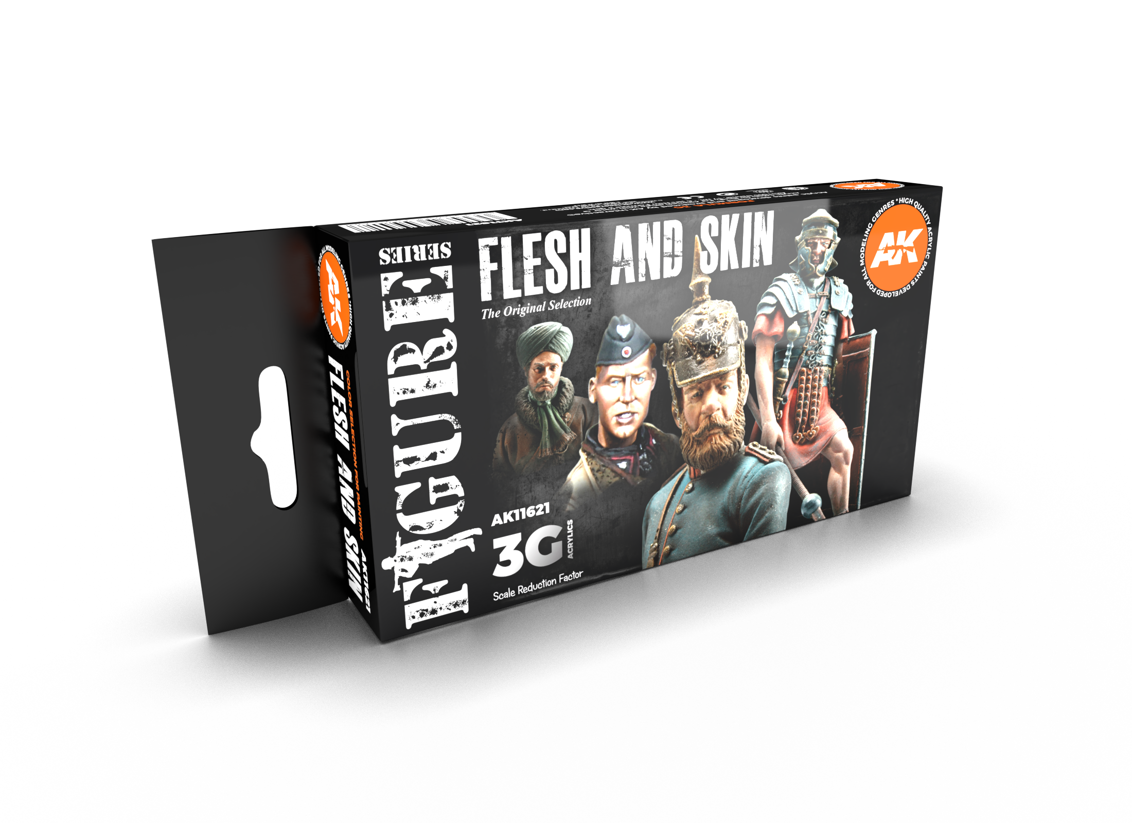 AK-Interactive 3G Figure Series: Flesh and Skin Colors 