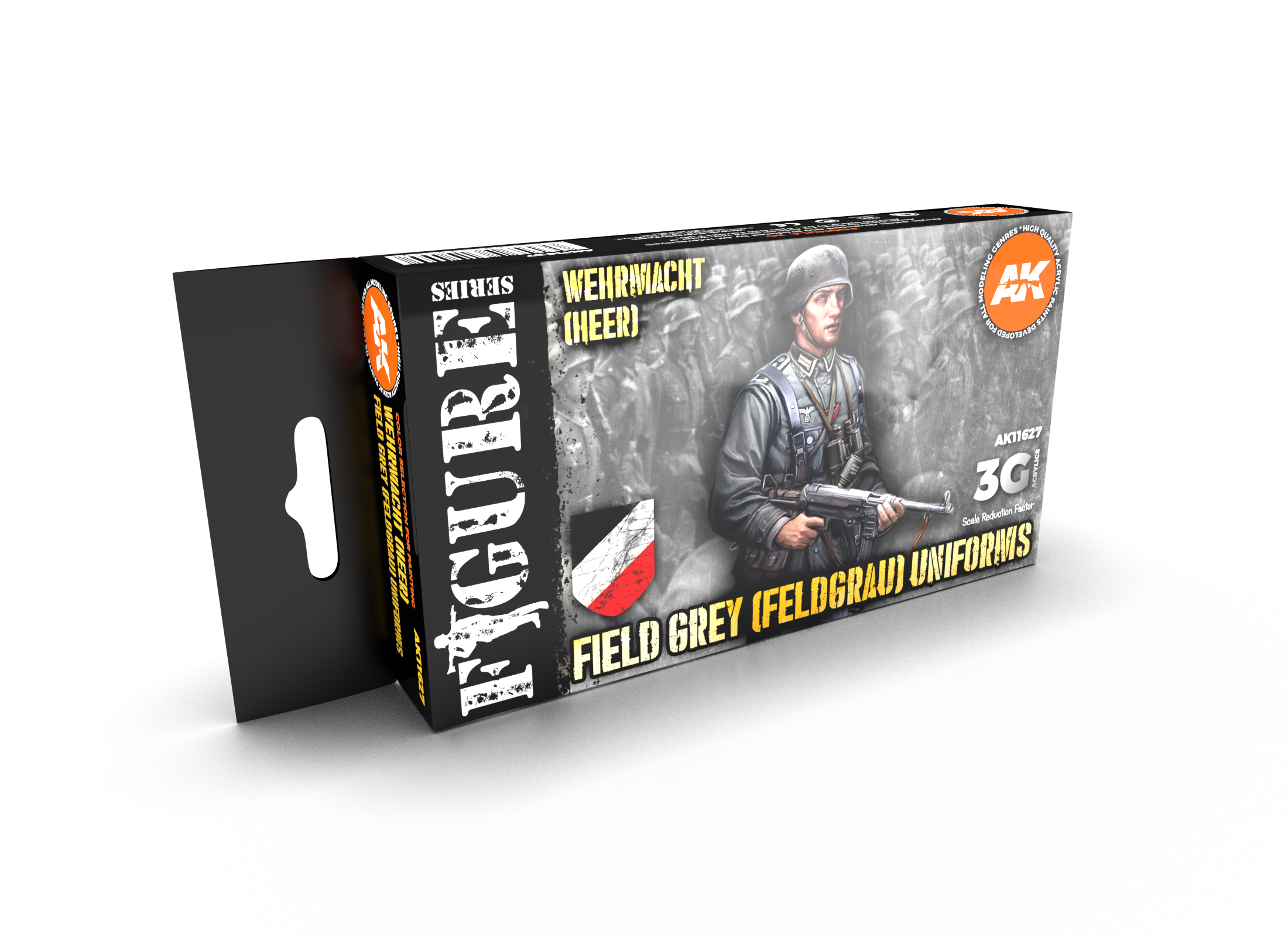 AK-Interactive 3G Figure Series: German Field Grey Uniforms 