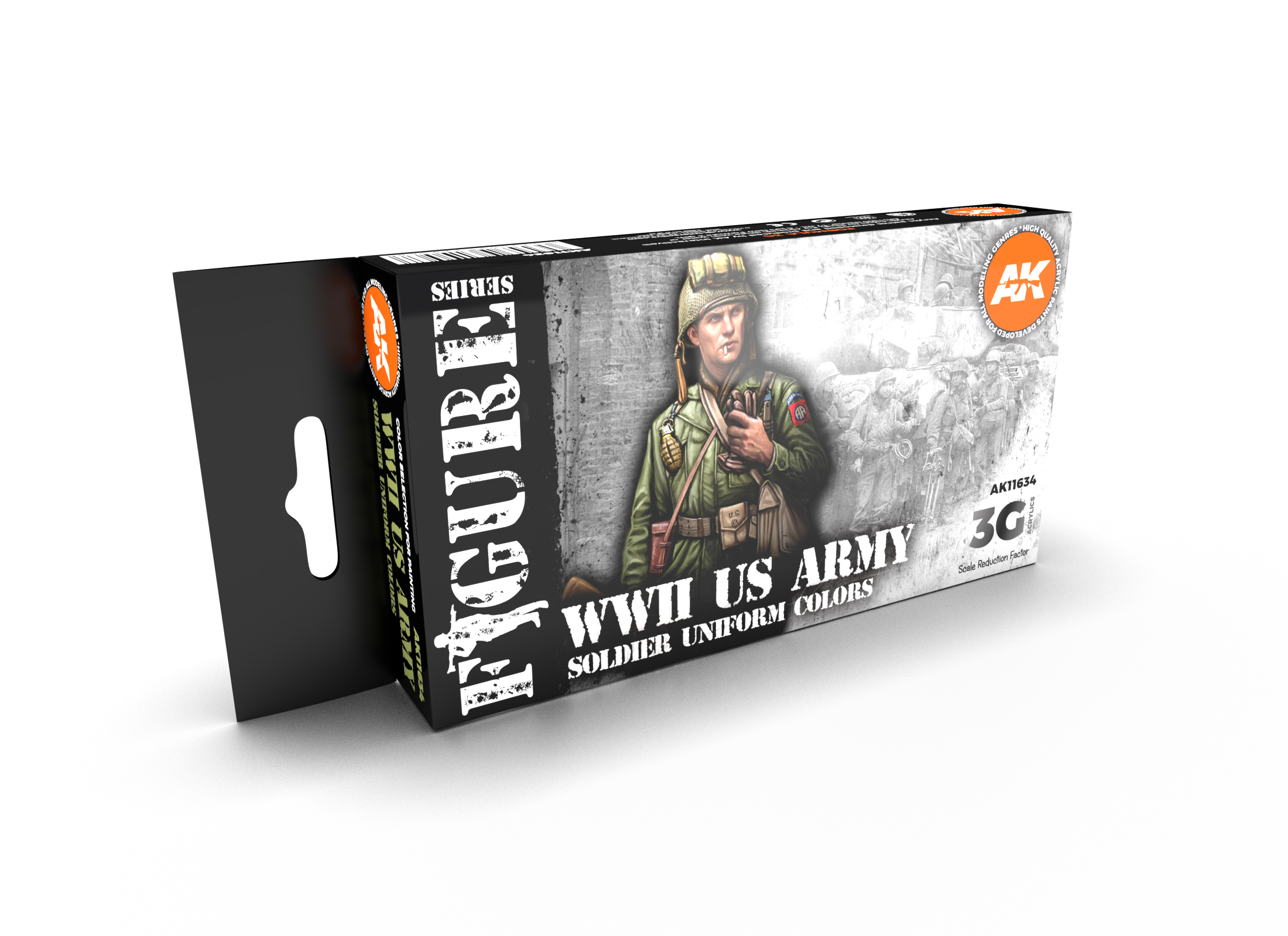 AK-Interactive 3G Figure Series: WW2 US Army Uniforms 