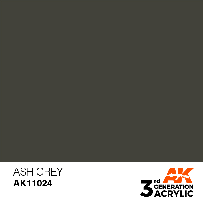 AK-Interactive 3rd Gen Paints: Ash Grey 