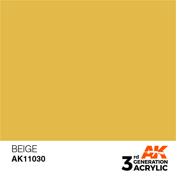 AK-Interactive 3rd Gen Paints: Beige 