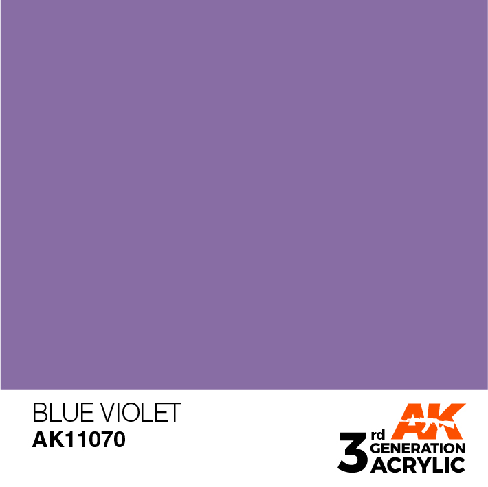 AK-Interactive 3rd Gen Paints: Blue Violet 