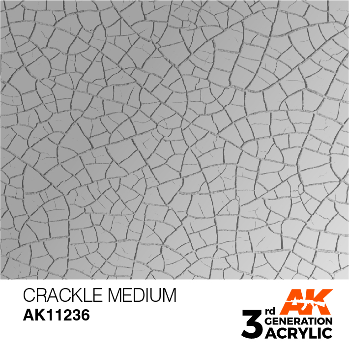 AK-Interactive 3rd Gen Paints: Crackle Medium 