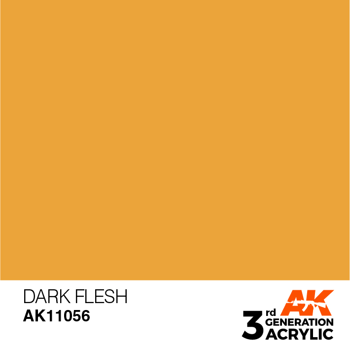 AK-Interactive 3rd Gen Paints: Dark Flesh 
