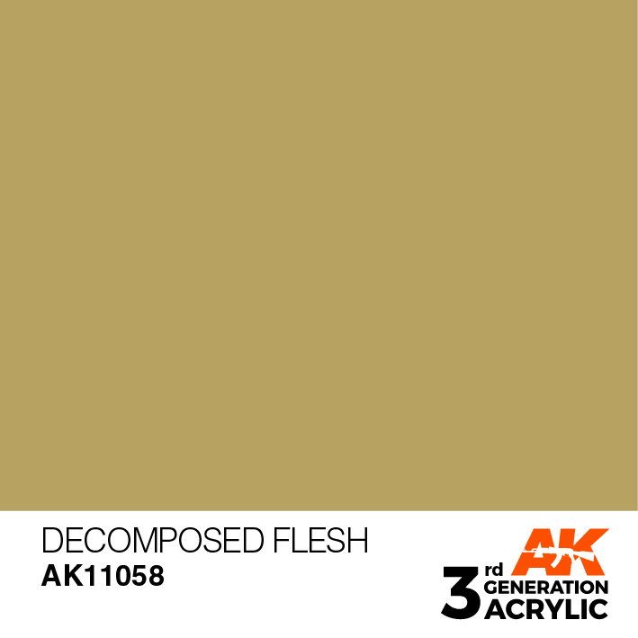 AK-Interactive 3rd Gen Paints: Decomposed Flesh 