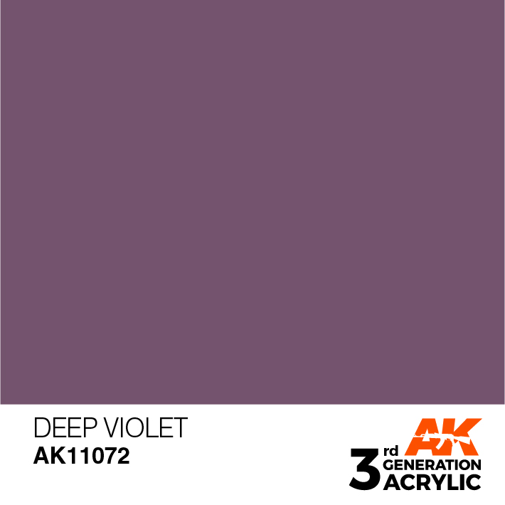 AK-Interactive 3rd Gen Paints: Deep Violet 