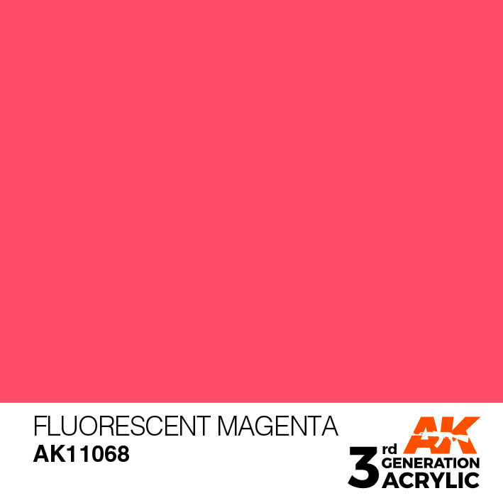AK-Interactive 3rd Gen Paints: Fluorescent Magenta 