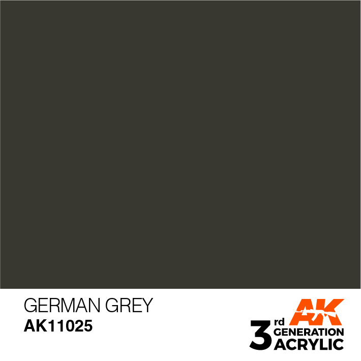 AK-Interactive 3rd Gen Paints: German Grey 