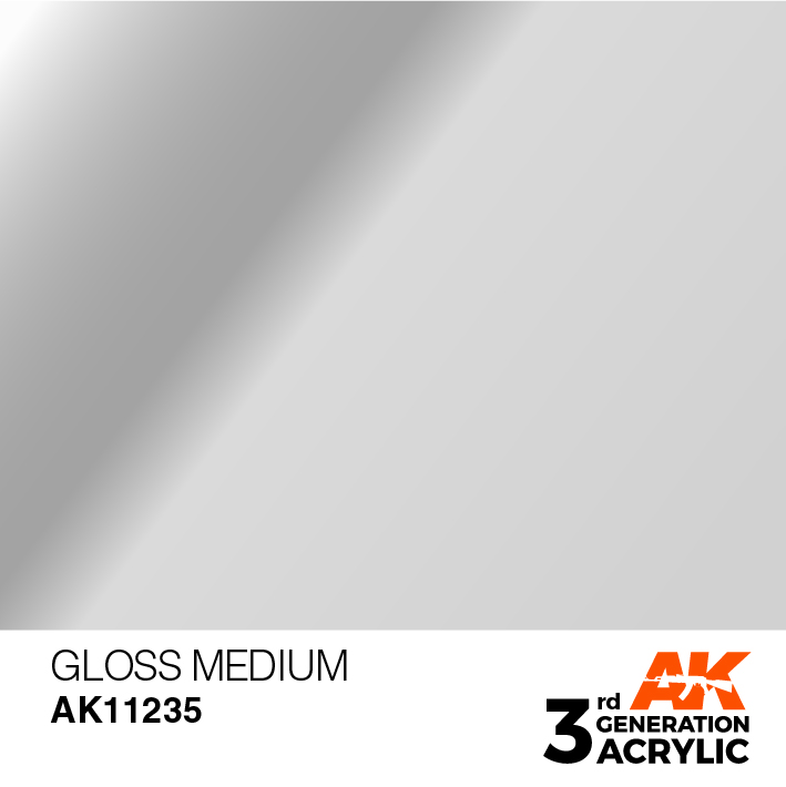 AK-Interactive 3rd Gen Paints: Gloss Medium 
