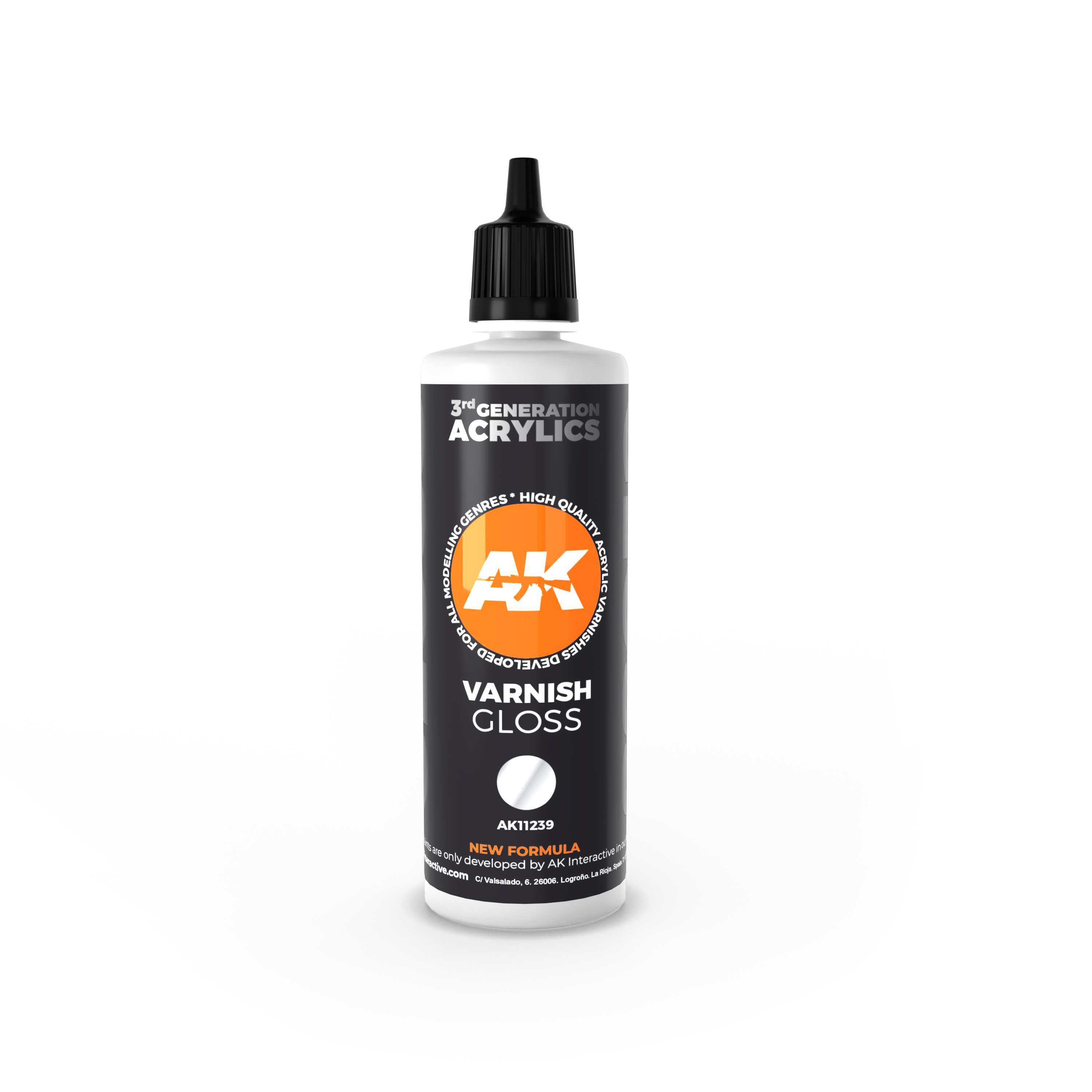 AK-Interactive 3rd Gen Paints: Gloss Varnish (100 ml) 
