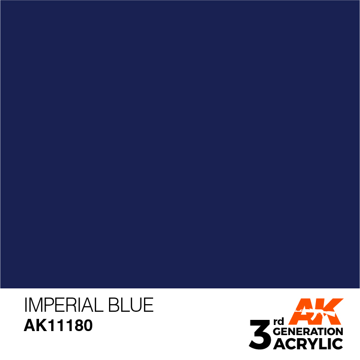AK-Interactive 3rd Gen Paints: Imperial Blue 