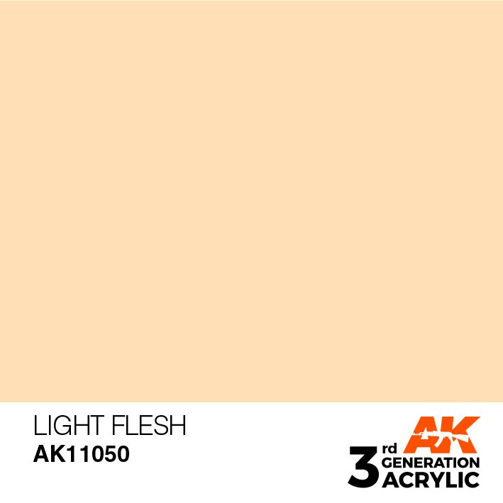 AK-Interactive 3rd Gen Paints: Light Flesh 
