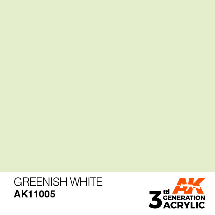 AK-Interactive 3rd Gen Paints: Greenish White 