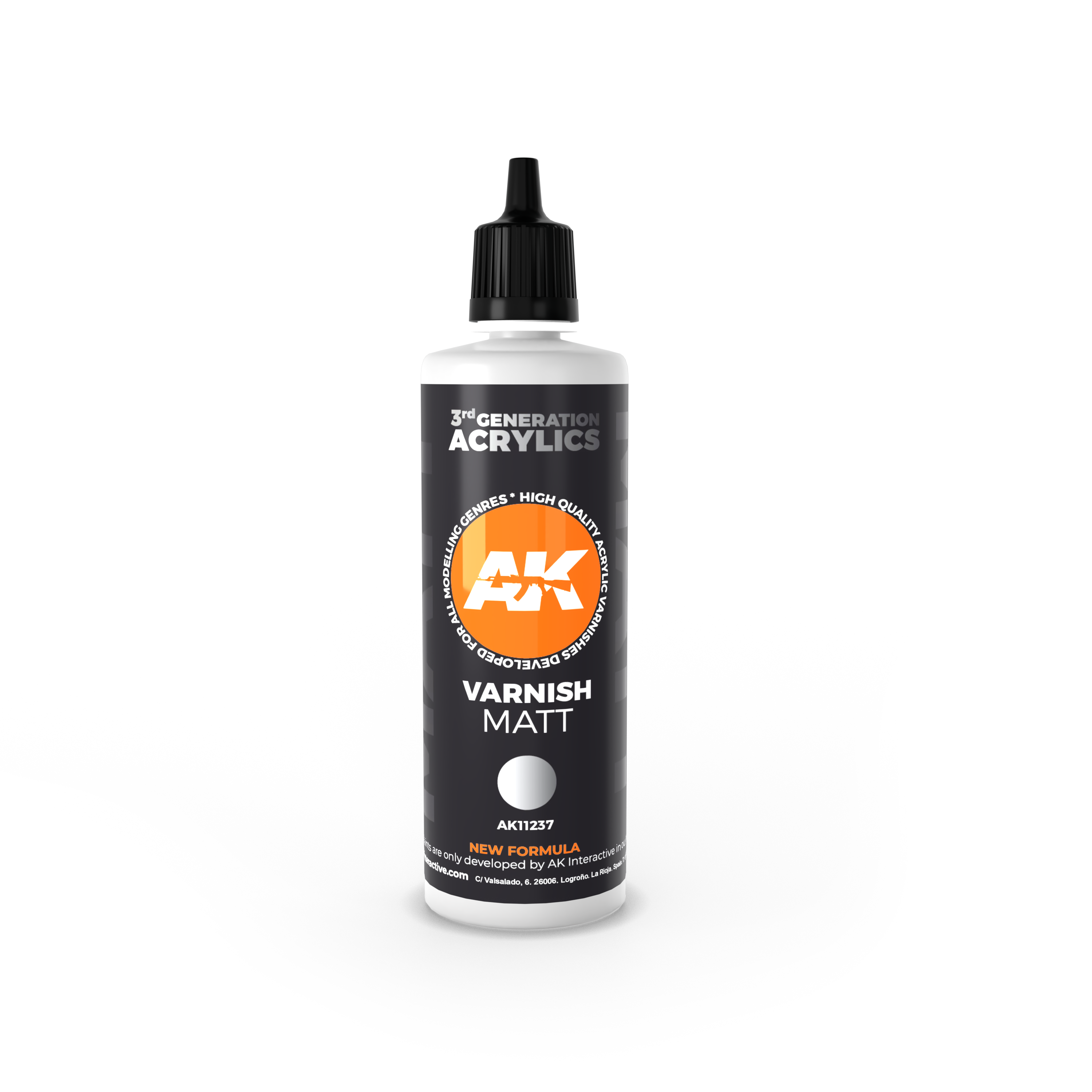 AK-Interactive 3rd Gen Paints: Matt Varnish (100 ml) 