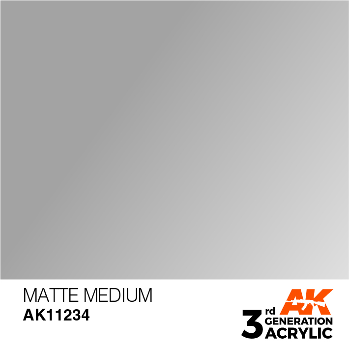 AK-Interactive 3rd Gen Paints: Matte Medium 