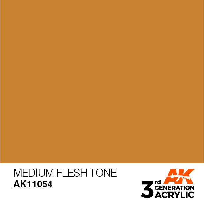 AK-Interactive 3rd Gen Paints: Medium Flesh Tone 