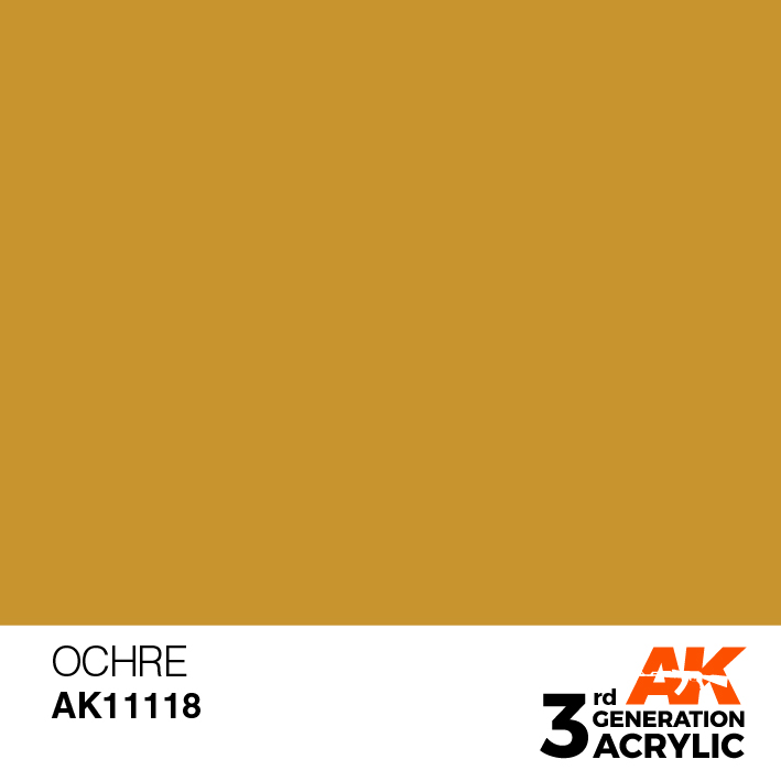 AK-Interactive 3rd Gen Paints: Ochre 
