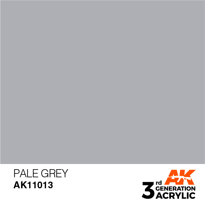 AK-Interactive 3rd Gen Paints: Pale Grey 