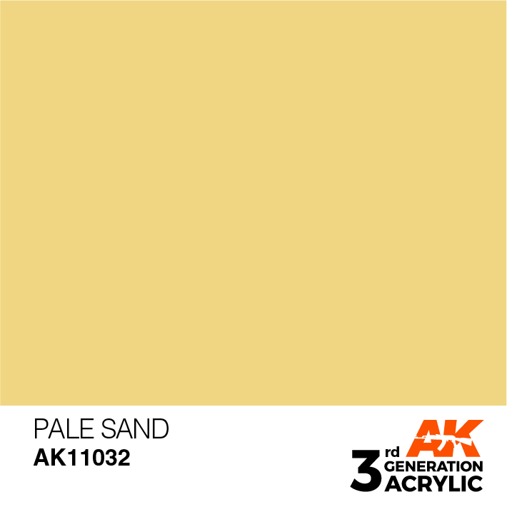 AK-Interactive 3rd Gen Paints: Pale Sand 