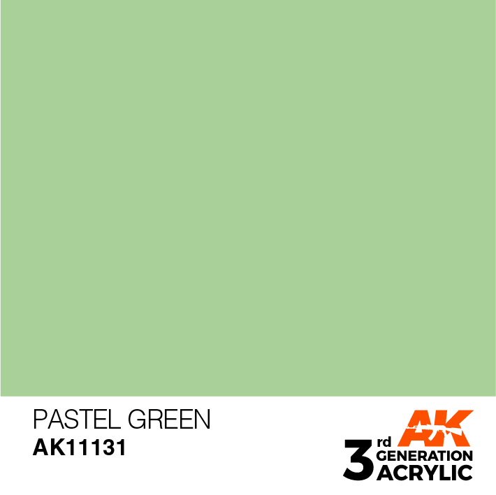 AK-Interactive 3rd Gen Paints: Pastel Green 