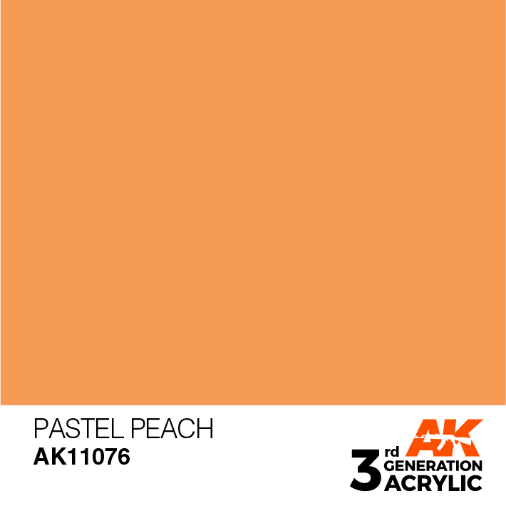 AK-Interactive 3rd Gen Paints: Pastel Peach 
