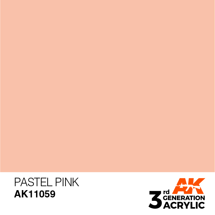 AK-Interactive 3rd Gen Paints: Pastel Pink 