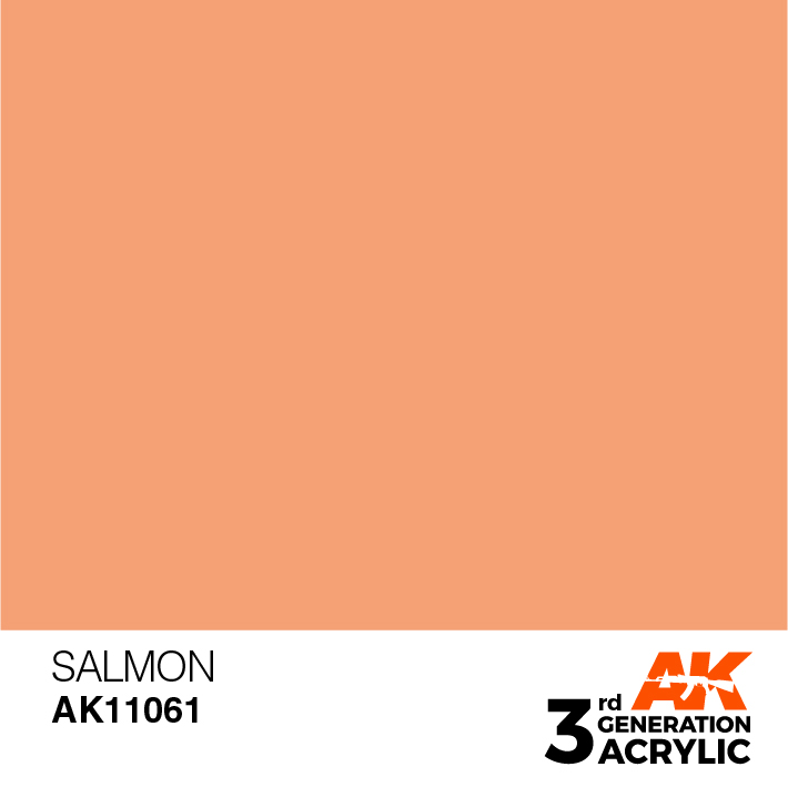 AK-Interactive 3rd Gen Paints: Salmon 