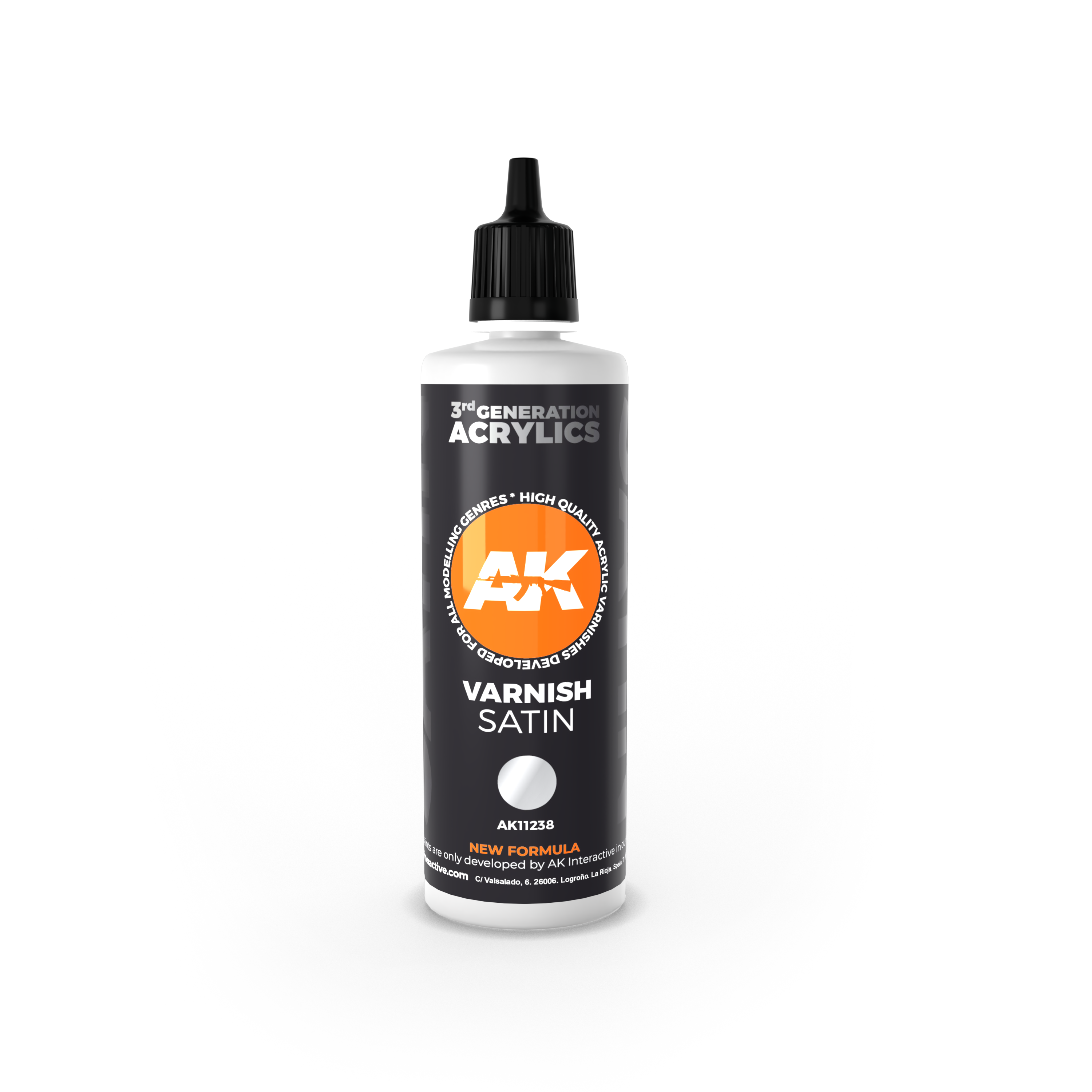 AK-Interactive 3rd Gen Paints: Satin Varnish (100 ml) 