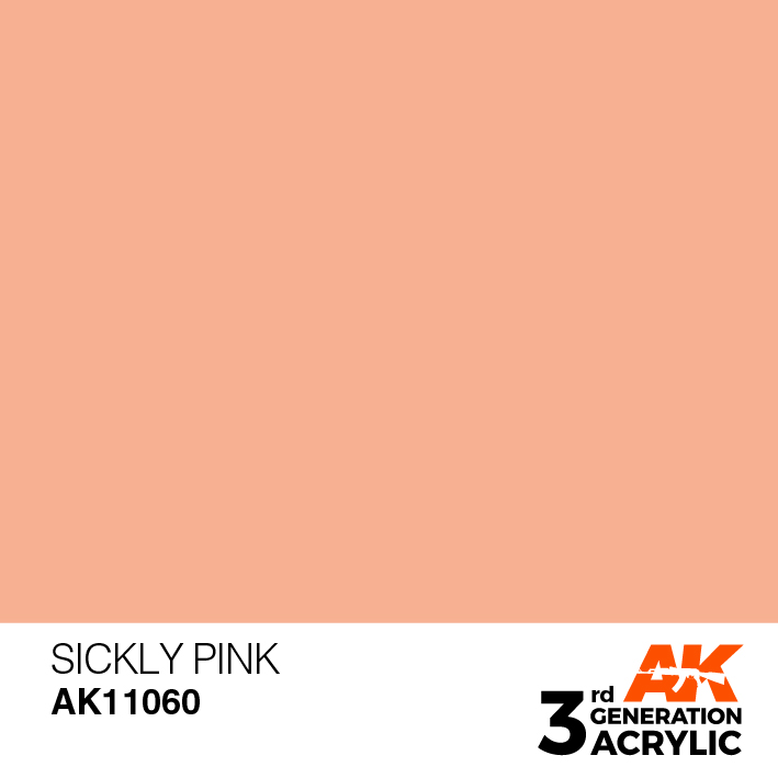 AK-Interactive 3rd Gen Paints: Sickly Pink 