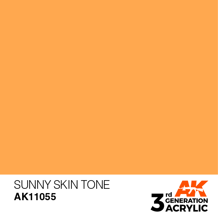 AK-Interactive 3rd Gen Paints: Sunny Skin Tone 