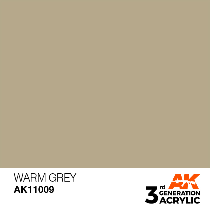 AK-Interactive 3rd Gen Paints: Warm Grey 