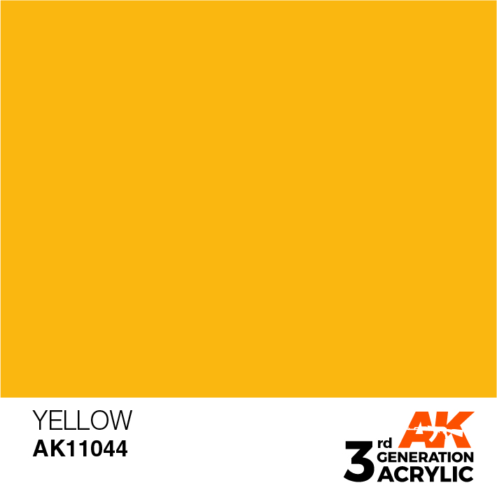 AK-Interactive 3rd Gen Paints: Yellow 