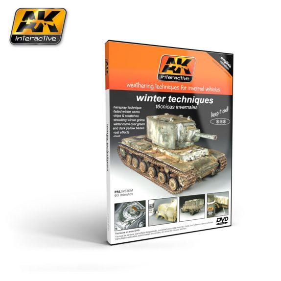 AK-Interactive DVD: WEATHERING TECHNIQUES FOR WINTER VEHICLES 