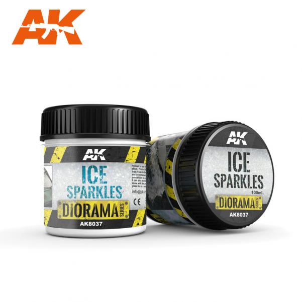 AK-Interactive Acrylic Diorama Series: Ice Sparkles 