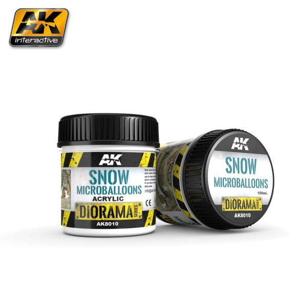 AK-Interactive Acrylic Diorama Series: Snow Microballoons 