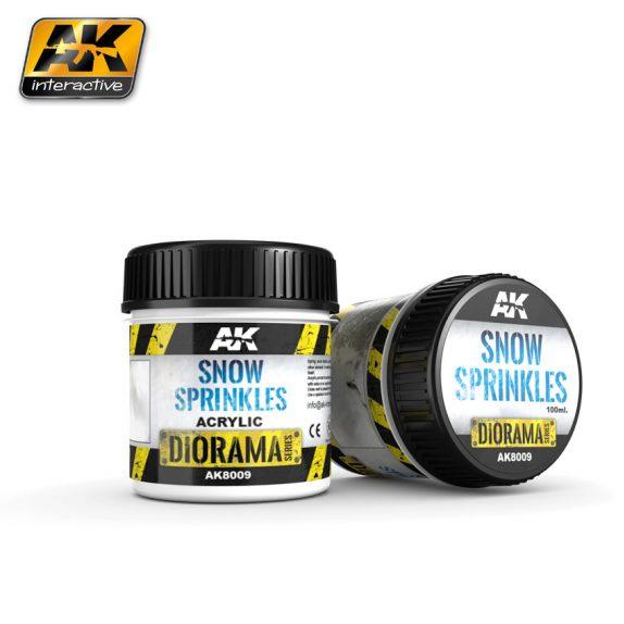 AK-Interactive Acrylic Diorama Series: Snow Sprinkles 