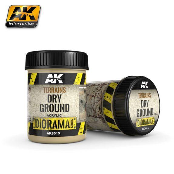 AK-Interactive Acrylic Diorama Series: Terrains Dry Ground 