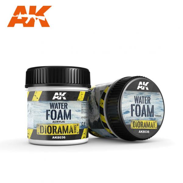 AK-Interactive Acrylic Diorama Series: Water Foam 