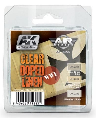 AK-Interactive Air Series Set: CLEAR DOPED LINEN 