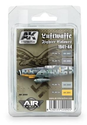 AK-Interactive Air Series Set: LUFTWAFFE FIGHTER COLORS 1941-44 