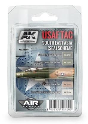 AK-Interactive Air Series Set: USAF TAC SOUTH EAST ASIA (SEA) SCHEME 