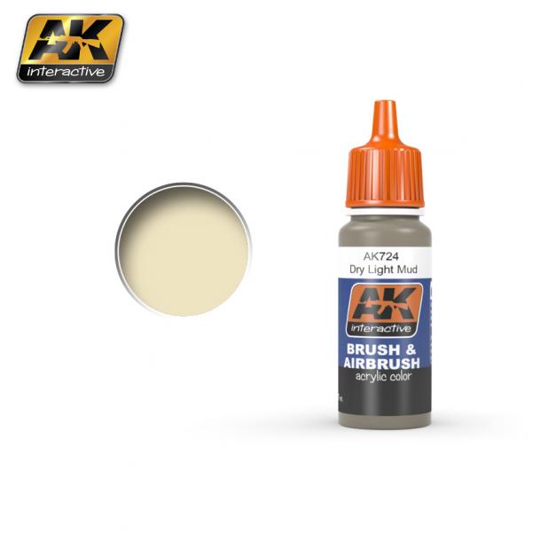 AK-Interactive Akrylics: Dry Light Mud 