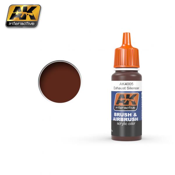 AK-Interactive Akrylics: Exhausts Silencer 