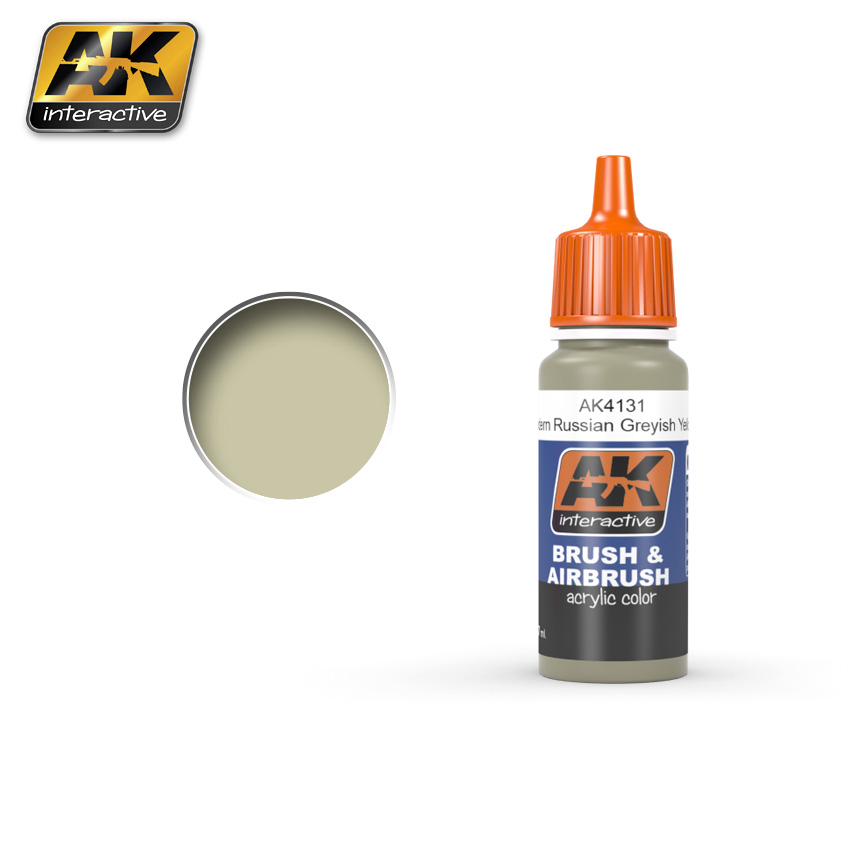 AK-Interactive Akrylics: GREYISH YELLOW 