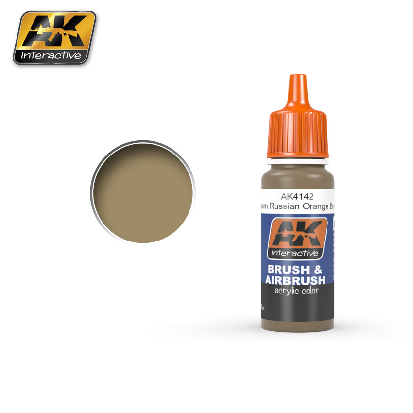 AK-Interactive Akrylics: ORANGE BROWN 